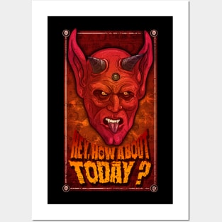 hejk81, Devil, Hey how about today Posters and Art